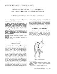 note de technique — technical note - Acta Orthopaedica Belgica
