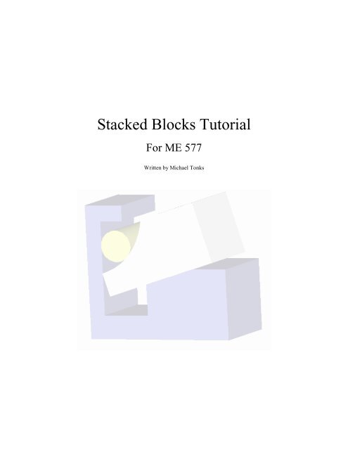 Stacked Blocks Tutorial - adcats