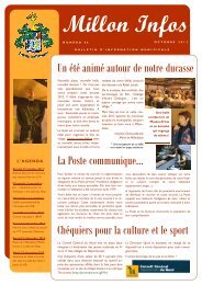 Millon Infos 66 OCTOBRE - a3w.fr