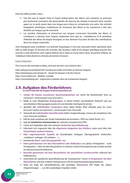 Accueillir et intégrer - Guide pour enseignants accueillant un enfant ...