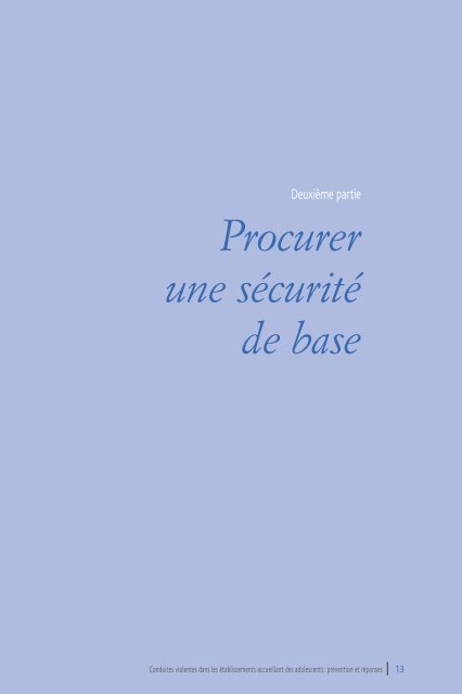 Conduites violentes dans les établissements accueillant ... - Anesm