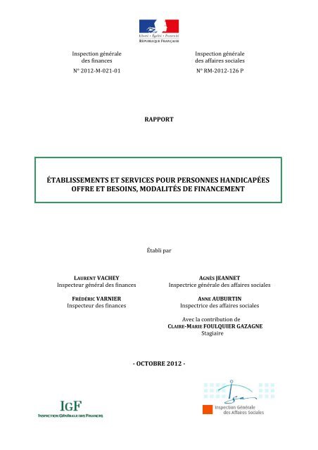 Etablissements Et Services Pour Personnes Handicapées Igas - 