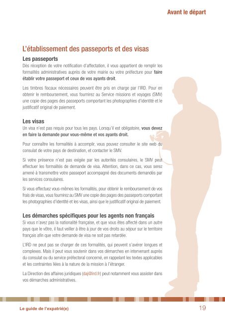 Le guide de l'expatrié(e) - IRD