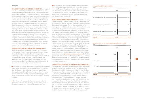 TREASURY FINANZIERUNGSGRUNDSäTZE DES KONZERNS ...