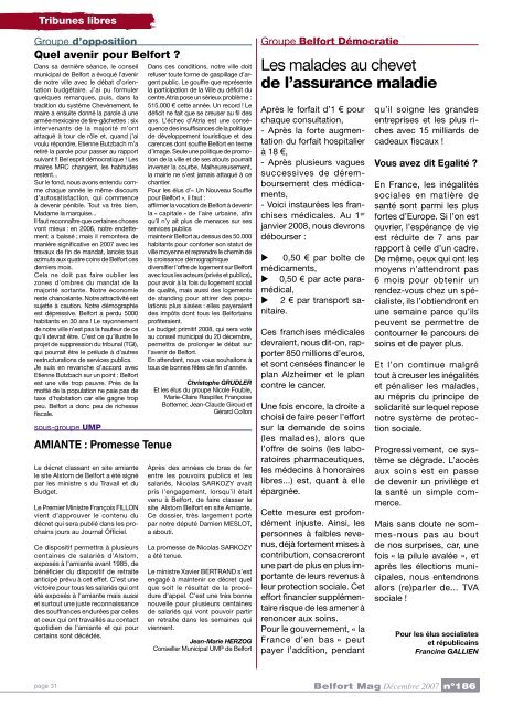 Téléchargez le magazine - Belfort