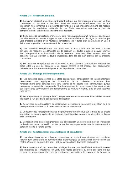 Convention fiscale Maroc - Norvège - Droit-Afrique.com