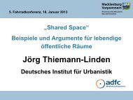 Shared Space - ADFC Landesverband MV
