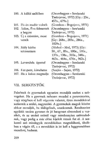 A mondókák funkció szerinti csoportosítása (790 kB)