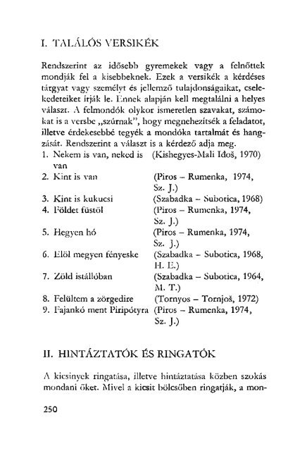 A mondókák funkció szerinti csoportosítása (790 kB)