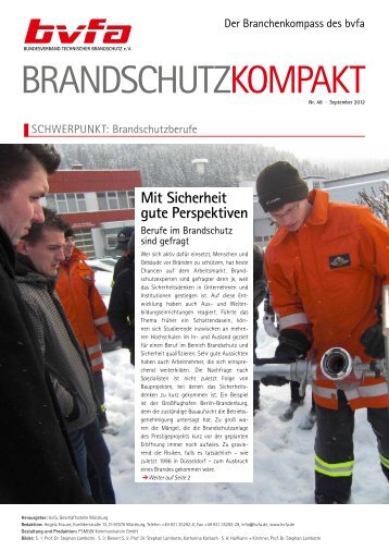 BRANDSCHUTZKOMPAKT - bvfa