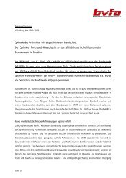 bvfa-Pressemitteilung (PDF)