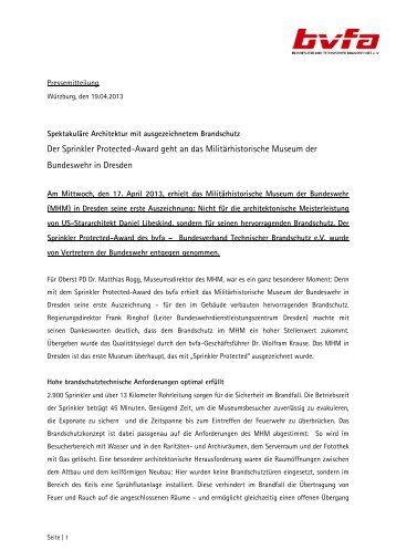 bvfa-Pressemitteilung (PDF)