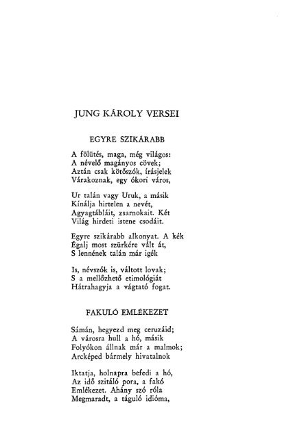 Jung Károly versei (43 kB)