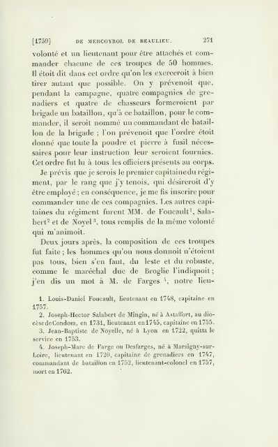 Mémoires de Jacques de Mercoyrol de Beaulieu