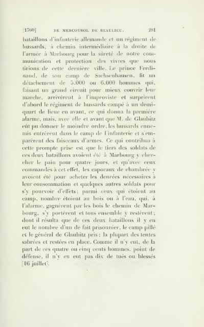 Mémoires de Jacques de Mercoyrol de Beaulieu