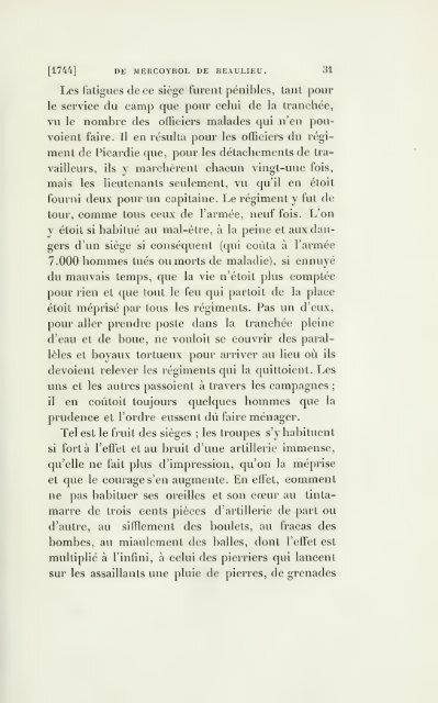 Mémoires de Jacques de Mercoyrol de Beaulieu