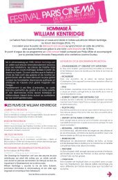 Hommage à William Kentridge.pdf - Paris Cinéma