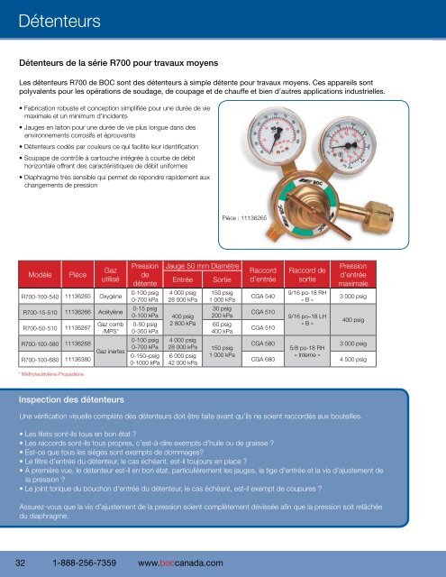 Ensembles de brasage, coupage et soudage ... - Linde Canada