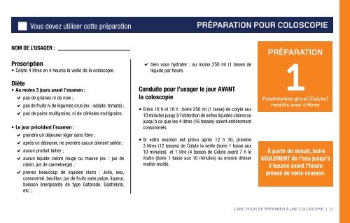 COLOSCOPIE - CSSS des Sommets