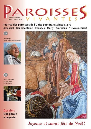 Joyeuse et sainte fête de Noël ! - Paroisse.ch