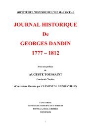 1 JOURNAL HISTORIQUE De GEORGES DANDIN 1777 – 1812