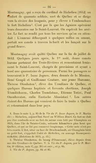 Les Jsuites et la Nouvelle-France au XVIIe sicle d'aprs ... - Libr@rsi