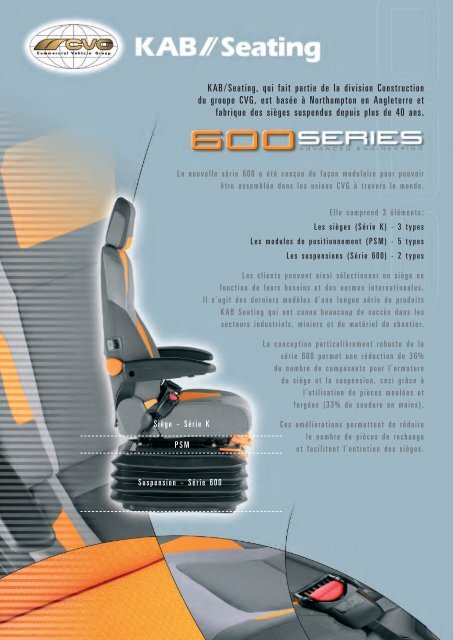 Série 600 - KAB Seating