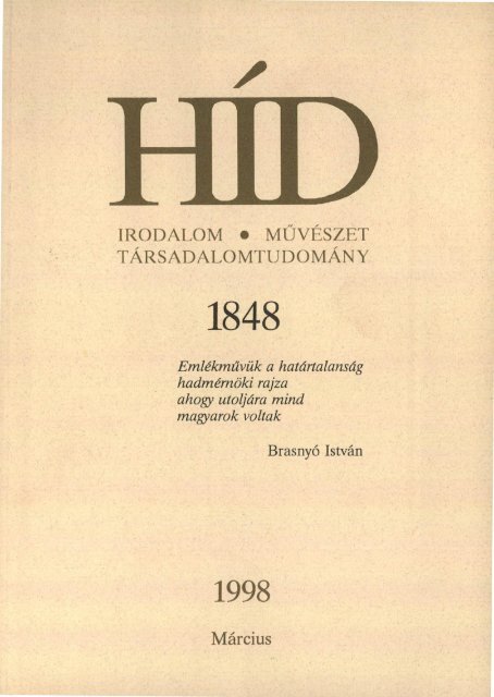 IRODALOM • MŰVÉSZET TÁRSADALOMTUDOMÁNY Március