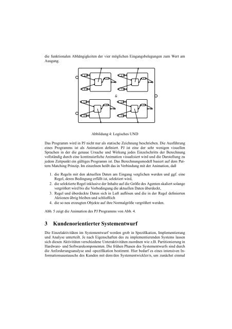 Visuelle Spezifikation, Modellierung und Animation im Systementwurf