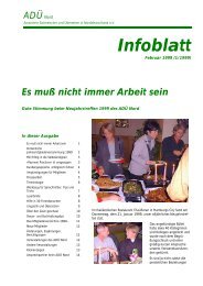 Infoblatt - ADÜ Nord