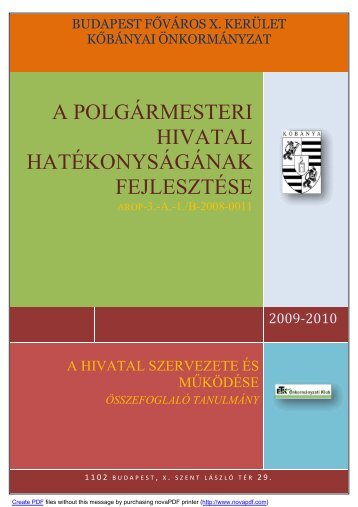 A Hivatal szervezete es mukodese.pdf - Ma.hu