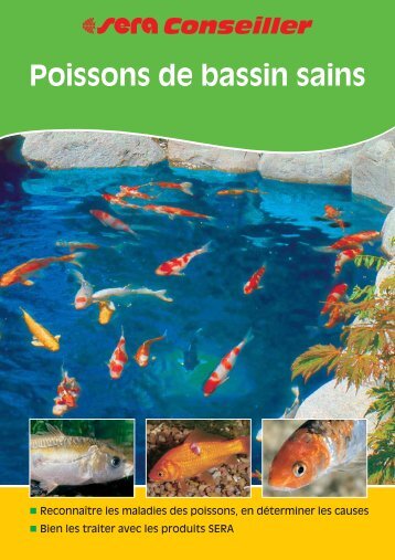 Poissons de bassin sains - sera GmbH