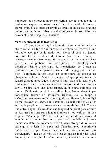 Atelier de Traduction No 1 2004 - Facultatea de Litere și Științe ale ...