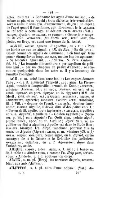 Histoire et glossaire du normand de l'anglais et de la langue ...