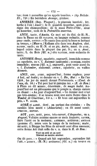 Histoire et glossaire du normand de l'anglais et de la langue ...