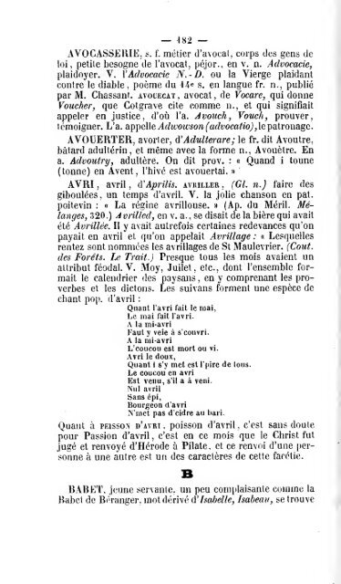 Histoire et glossaire du normand de l'anglais et de la langue ...