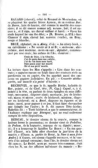 Histoire et glossaire du normand de l'anglais et de la langue ...