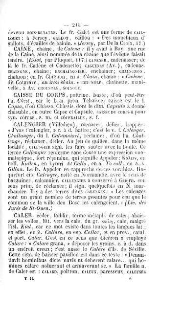 Histoire et glossaire du normand de l'anglais et de la langue ...