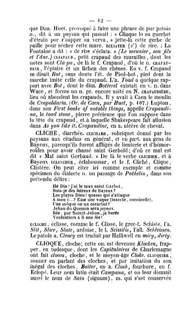 Histoire et glossaire du normand de l'anglais et de la langue ...