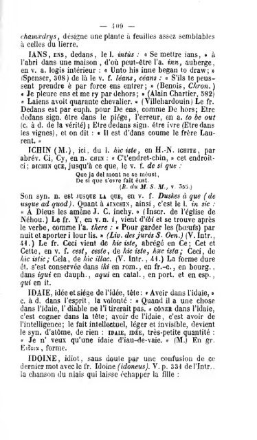 Histoire et glossaire du normand de l'anglais et de la langue ...