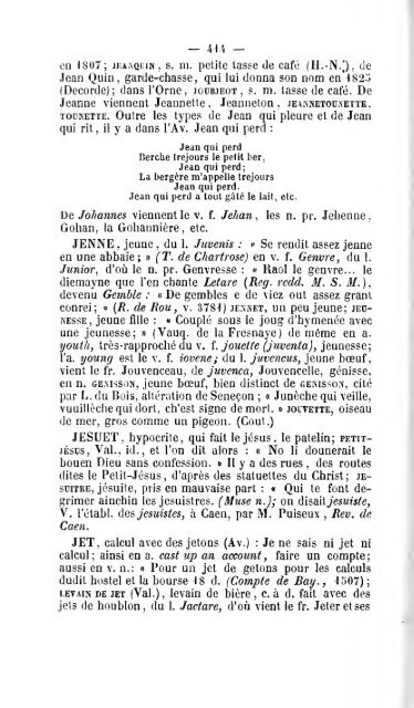 Histoire et glossaire du normand de l'anglais et de la langue ...