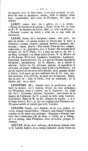 Histoire et glossaire du normand de l'anglais et de la langue ...