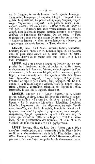 Histoire et glossaire du normand de l'anglais et de la langue ...