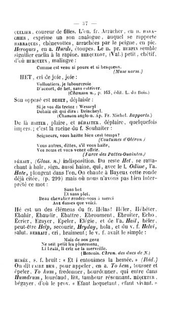 Histoire et glossaire du normand de l'anglais et de la langue ...