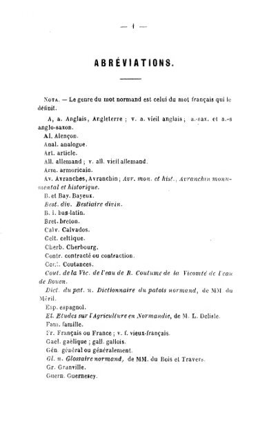 Histoire et glossaire du normand de l'anglais et de la langue ...