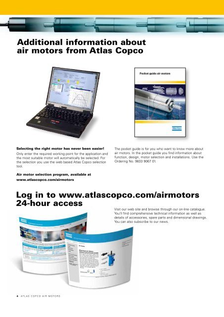 Atlas Copco Air Motors