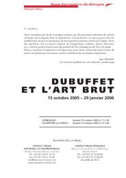 DUBUFFET ET L'ART BRUT - Lille Métropole