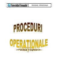 Proceduri Operationale