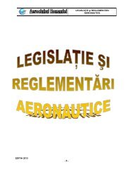 Legislatie Aeronautica