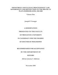 “MONSTROUS AND ILLEGAL PROCEEDINGS”: LAW ...